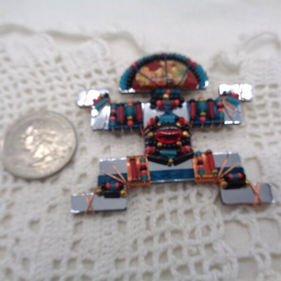 LIZTECH 2000 Tolima / Panche BroochArtisan Pin - Picture 2 of 6